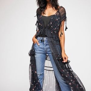 FREE PEOPLE X NFC JULIET MAXI KIMONO